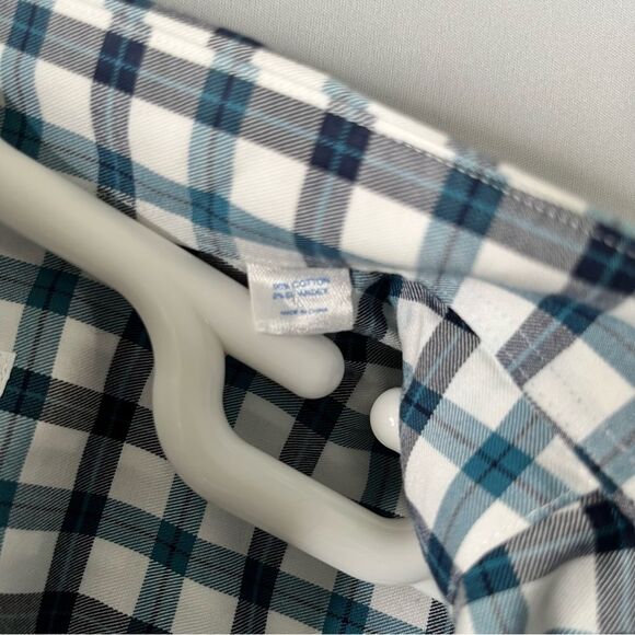 Southern Tide Classic Fit Cotton/Spandex Blend Checked Shirt Size XL - Picture 3 of 6